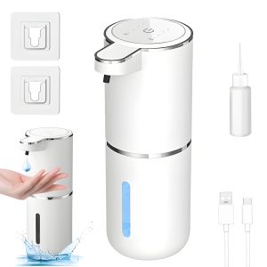 Moderný automatický dávkovač mydla