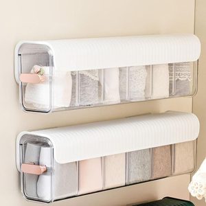 Ľahko nalepiteľné organizéry na uskladnenie (3 ks)