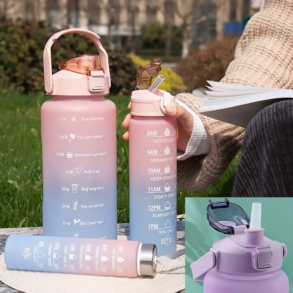 Motivačné fľaše na vodu