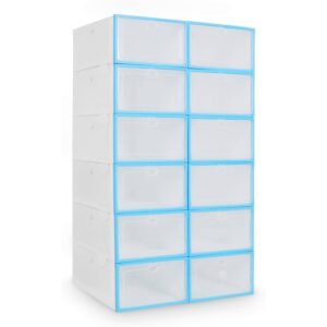 Plastový box na topánky (12 kusov)