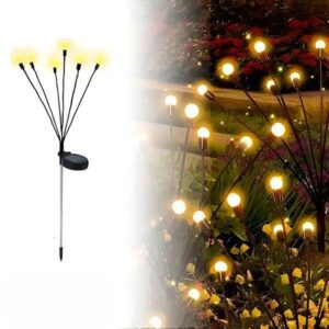 Solárne LED lampy (6 žiaroviek)