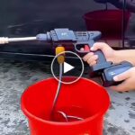 Bezdrôtový vysokotlaký čistič – video