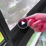 Opravná páska na sieťky proti komárom – video
