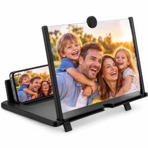 Lupa na displej mobilného telefónu
